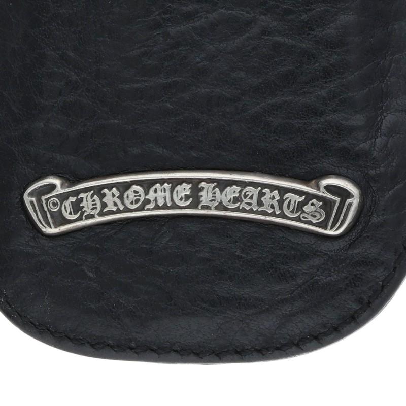 Chrome Hearts Crossball Leather Key Key Chain Wallet Size ONE SIZE