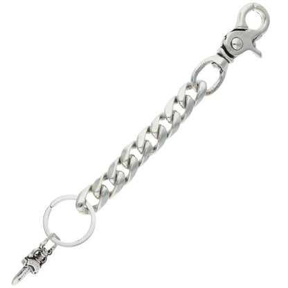 Chrome Hearts CLP CHN CLASSIC-L Long Key Chain Wallet Silver