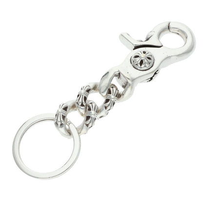 Chrome Hearts CLP CHN XFANCY-S Silver Keychain Wallet Size ONE SIZE