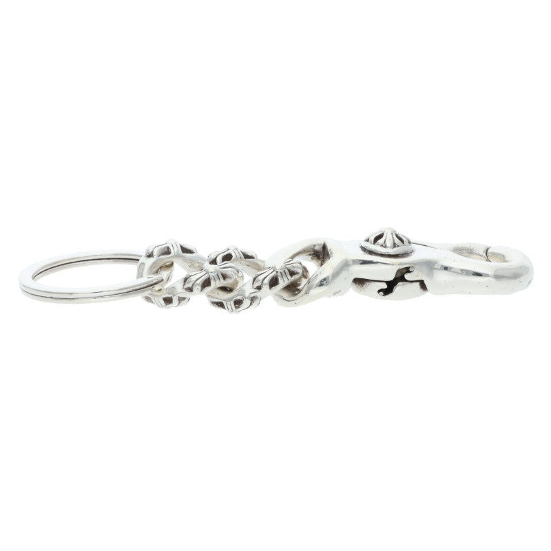 Chrome Hearts CLP CHN XFANCY-S Silver Keychain Wallet Size ONE SIZE