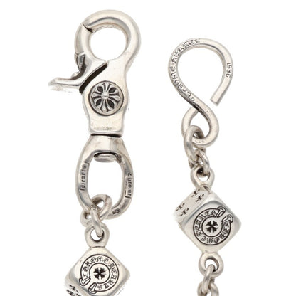Chrome Hearts Silver Dice Link Wallet Chain Size 11LINK