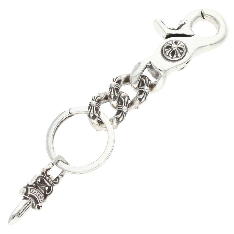 Chrome Hearts Short Fancy Link Key Chain Wallet Size ONE SIZE