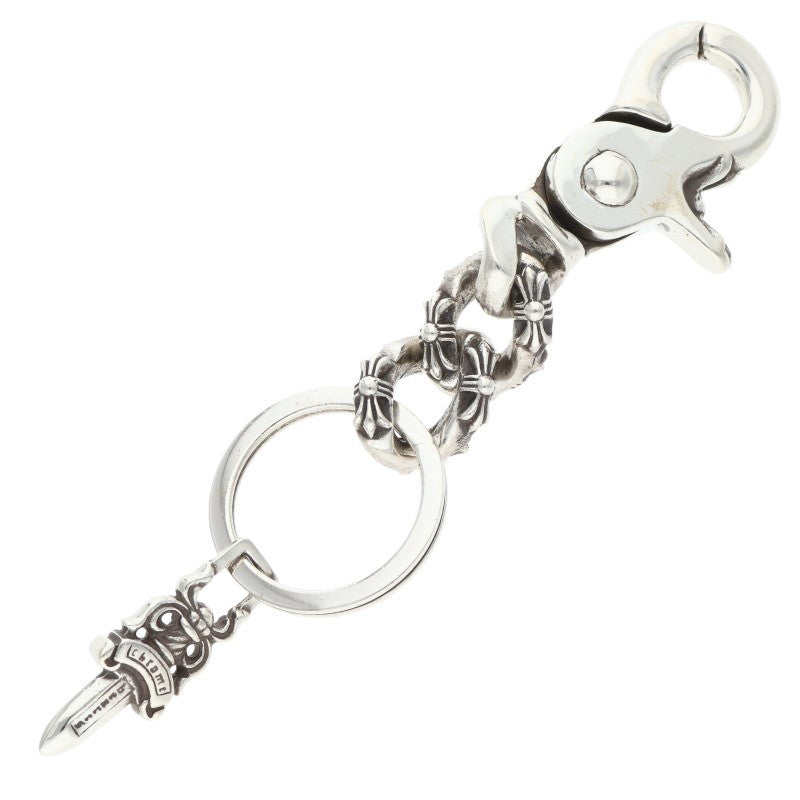 Chrome Hearts Short Fancy Link Key Chain Wallet Size ONE SIZE
