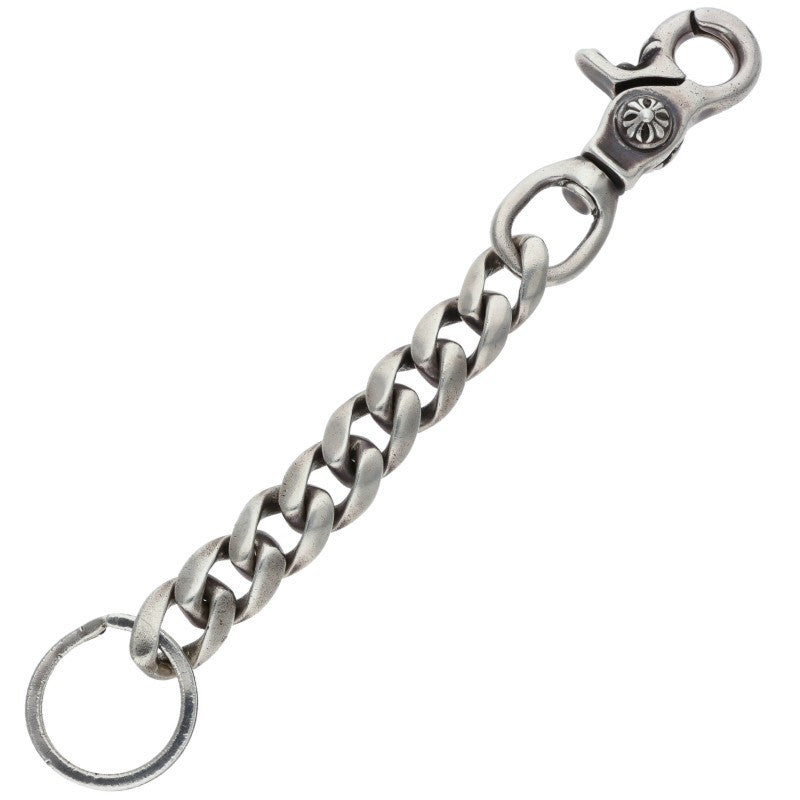 Chrome Hearts CLP CHN Silver Keychain Wallet Size ONE SIZE