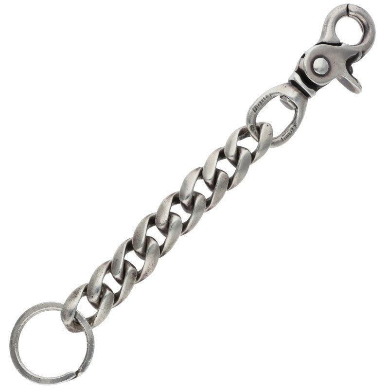 Chrome Hearts CLP CHN Silver Keychain Wallet Size ONE SIZE