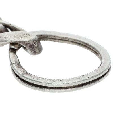 Chrome Hearts CLP CHN Silver Keychain Wallet Size ONE SIZE