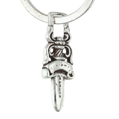 Chrome Hearts Short Extra Fancy Link Key Chain Wallet Size ONE SIZE
