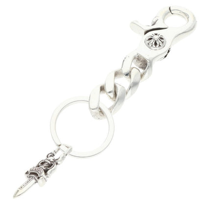 Chrome Hearts Silver Short Classic Key Chain Wallet Size ONE SIZE