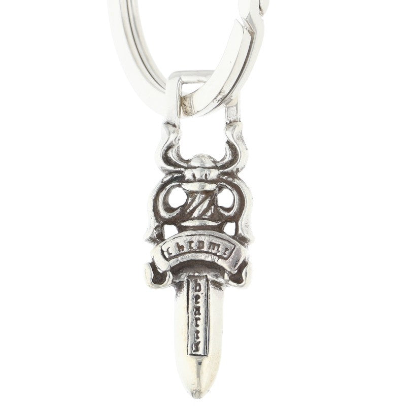 Chrome Hearts Silver Short Classic Key Chain Wallet Size ONE SIZE