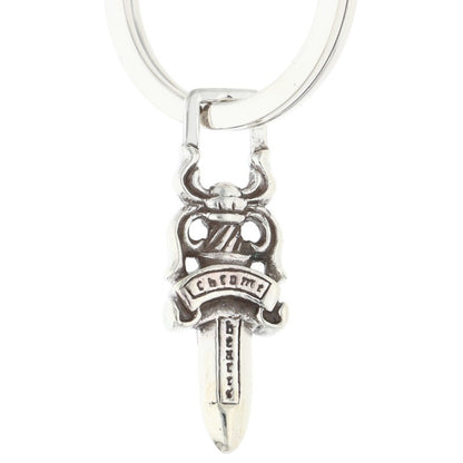 Chrome Hearts Silver Short Classic Key Chain Wallet Size ONE SIZE