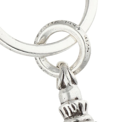 Chrome Hearts Crow #5 Dagger Silver Keyring Size ONE SIZE