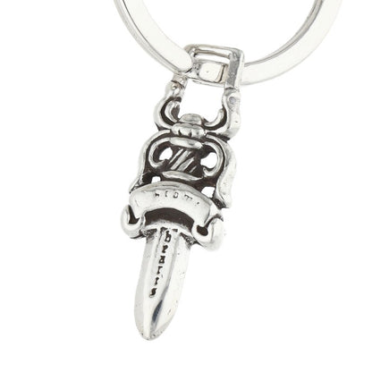 Chrome Hearts Crow #5 Dagger Silver Keyring Size ONE SIZE