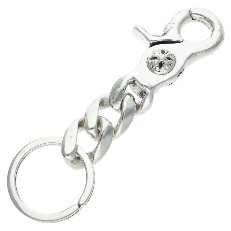 Chrome Hearts Silver Short Classic Key Chain Wallet Size ONE SIZE