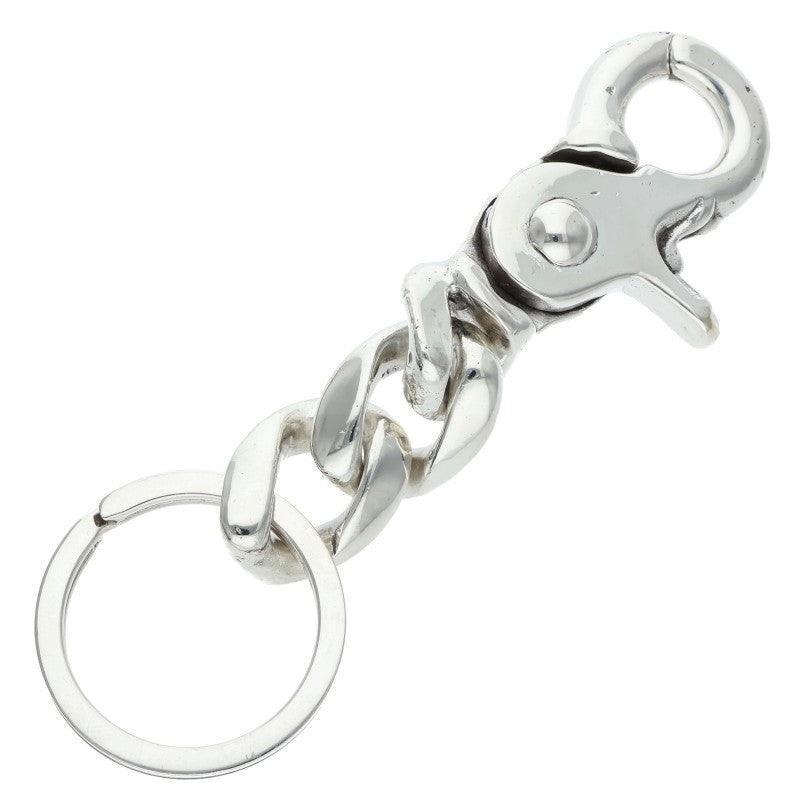 Chrome Hearts Silver Short Classic Key Chain Wallet Size ONE SIZE