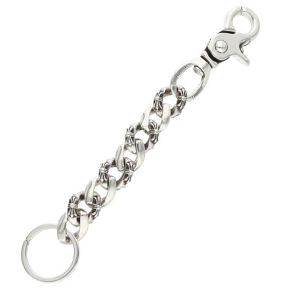 Chrome Hearts Silver Long Fancy Link Key Chain Wallet