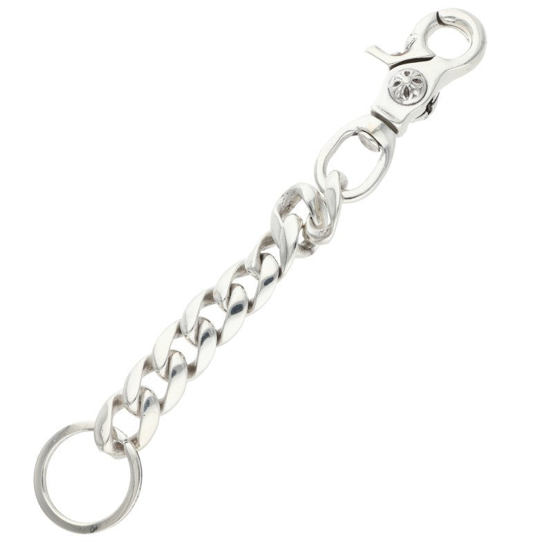 Chrome Hearts Silver Long Classic Key Chain Wallet Size ONE SIZE