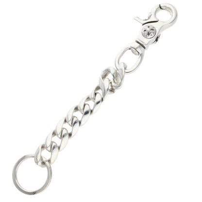 Chrome Hearts Silver Long Classic Key Chain Wallet Size ONE SIZE