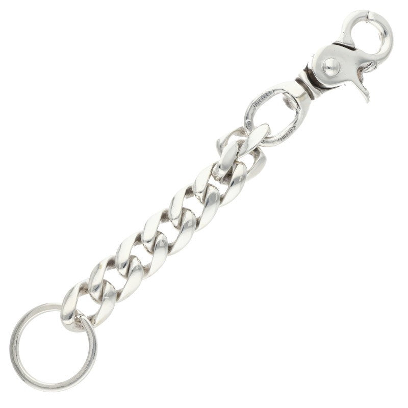 Chrome Hearts Silver Long Classic Key Chain Wallet Size ONE SIZE