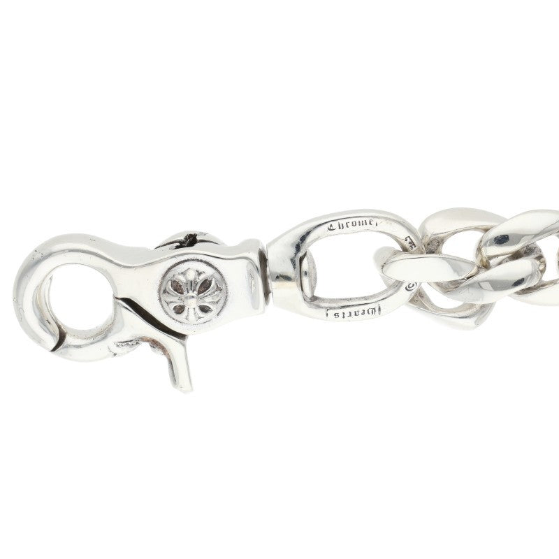 Chrome Hearts Silver Long Classic Key Chain Wallet Size ONE SIZE