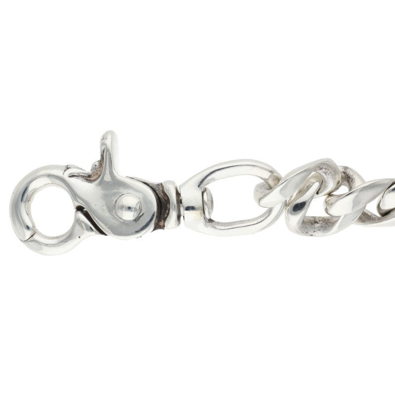 Chrome Hearts Silver Long Classic Key Chain Wallet Size ONE SIZE