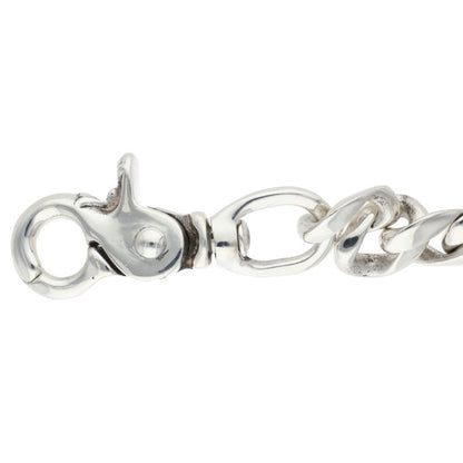 Chrome Hearts Silver Long Classic Key Chain Wallet Size ONE SIZE