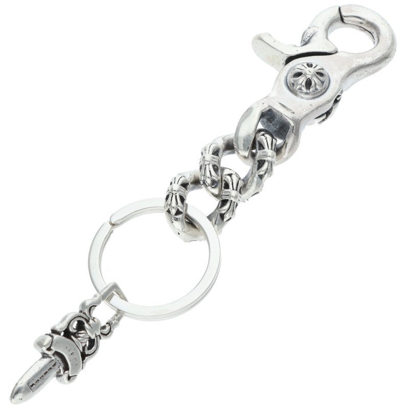 Chrome Hearts Short Extra Fancy Link Keychain Wallet Size ONE SIZE