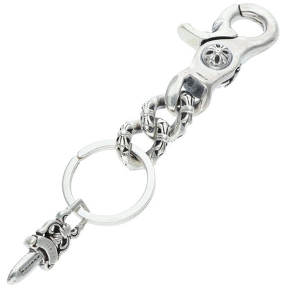 Chrome Hearts Short Extra Fancy Link Keychain Wallet Size ONE SIZE