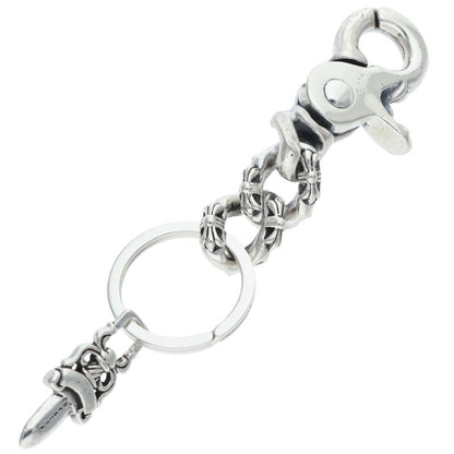 Chrome Hearts Short Extra Fancy Link Keychain Wallet Size ONE SIZE