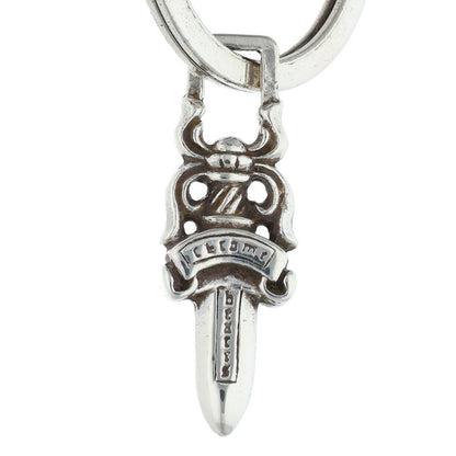 Chrome Hearts Silver #5 Dagger Key Ring Size ONE SIZE