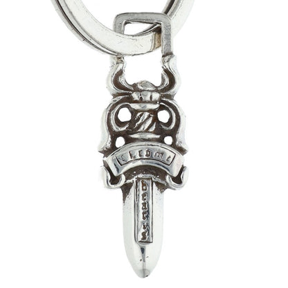 Chrome Hearts Silver #5 Dagger Key Ring Size ONE SIZE