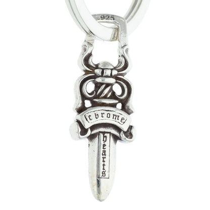 Chrome Hearts Silver Short Classic Key Chain Wallet Size ONE SIZE