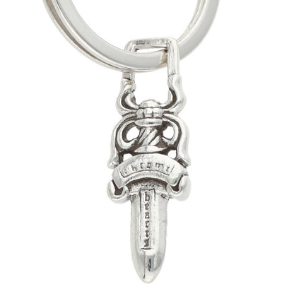 Chrome Hearts Silver Long Classic Key Chain Wallet Size ONE SIZE