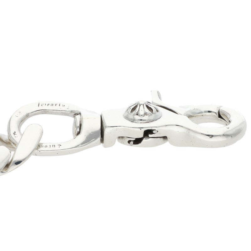 Chrome Hearts Silver Long Classic Key Chain Wallet Size ONE SIZE