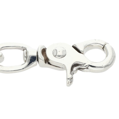 Chrome Hearts Silver Long Classic Key Chain Wallet Size ONE SIZE