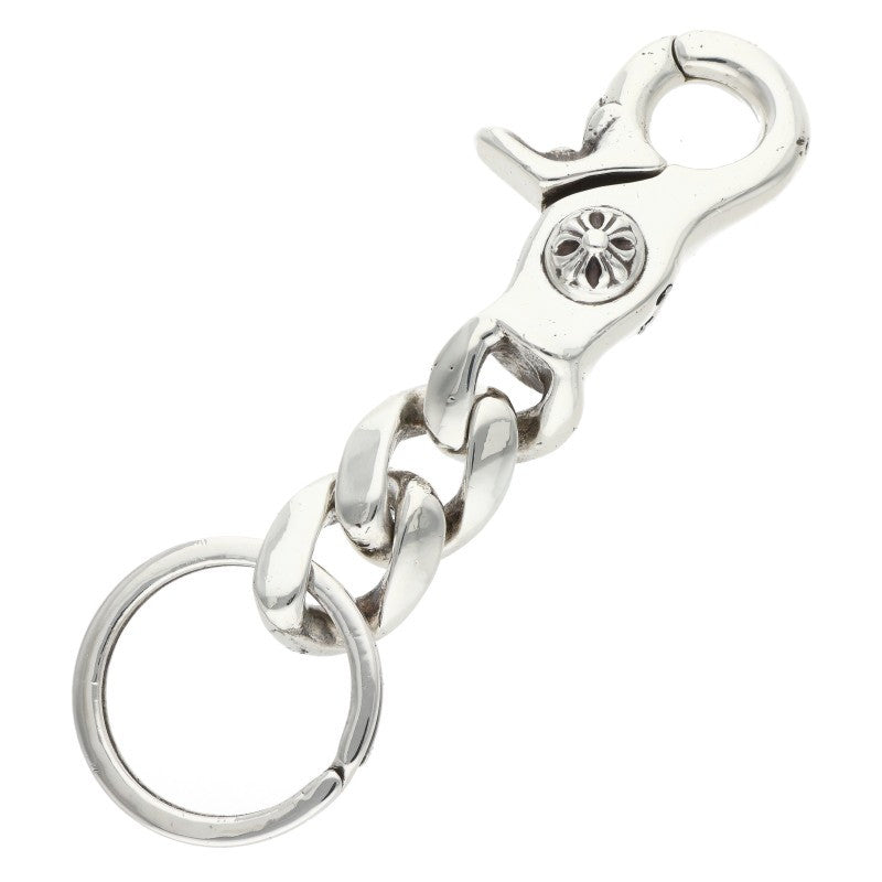 Chrome Hearts CLP CHN Silver Keychain Wallet Size ONE SIZE