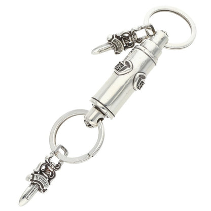 Chrome Hearts VALET Silver Key Chain Wallet Size ONE SIZE