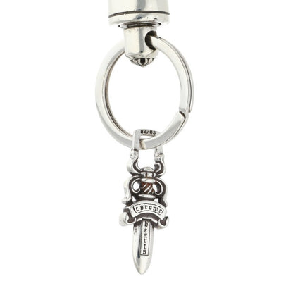 Chrome Hearts VALET Silver Key Chain Wallet Size ONE SIZE
