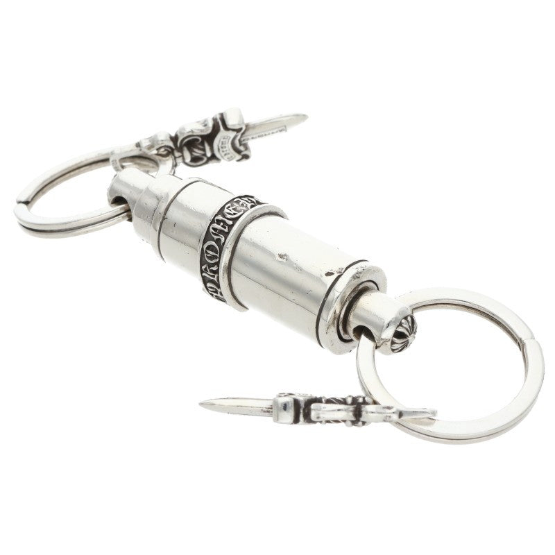 Chrome Hearts VALET Silver Key Chain Wallet Size ONE SIZE