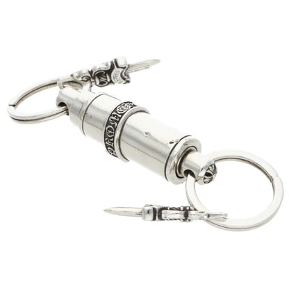 Chrome Hearts VALET Silver Key Chain Wallet Size ONE SIZE