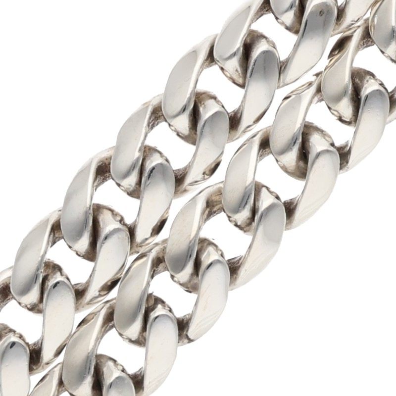 Chrome Hearts 925 Silver Classic 2-Clip Wallet Chain