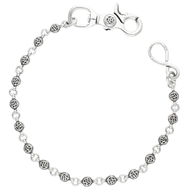 Chrome Hearts 1 Clip Floral Ball Wallet Chain Size ONE SIZE