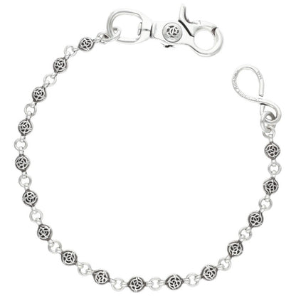 Chrome Hearts 1 Clip Floral Ball Wallet Chain Size ONE SIZE