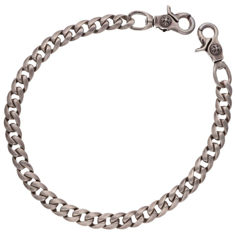 Chrome Hearts 2-Clip Long Classic Wallet Chain Size Silver