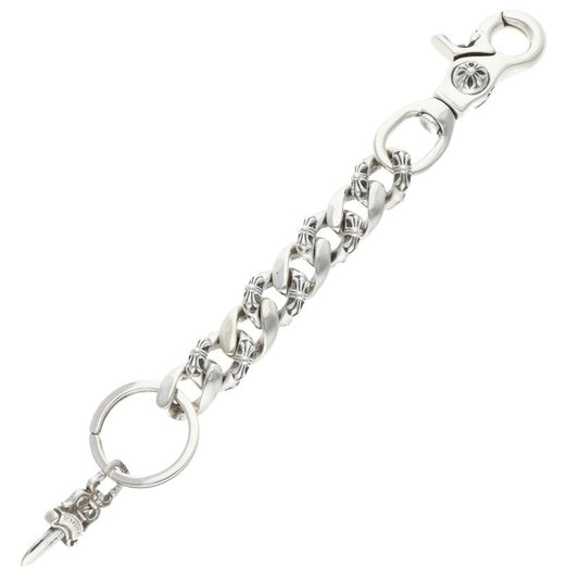 Chrome Hearts CLP CHN Fancy-L Silver ONE SIZE Wallet Size ONE SIZE