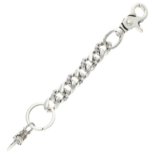 Chrome Hearts CLP CHN Fancy-L Silver ONE SIZE Wallet Size ONE SIZE