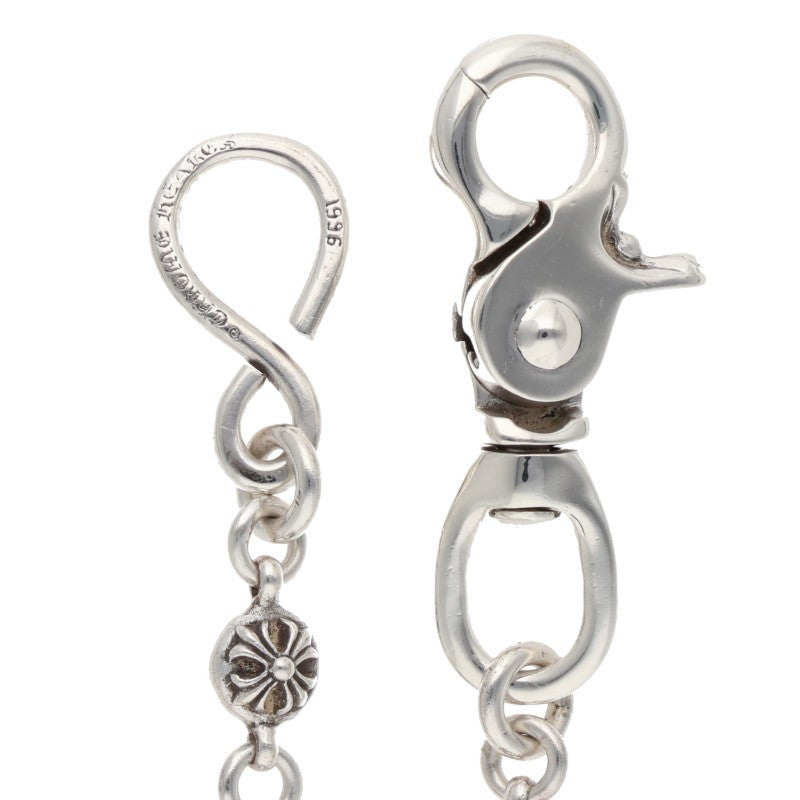 Chrome Hearts #2 Cross Ball Wallet Chain Size ONE Silver