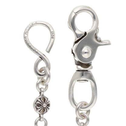 Chrome Hearts #2 Cross Ball Wallet Chain Size ONE Silver