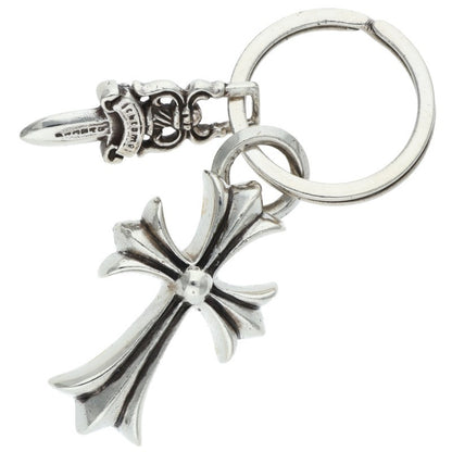 Chrome Hearts SML Dagger Silver Key Chain Wallet Size ONE SIZE