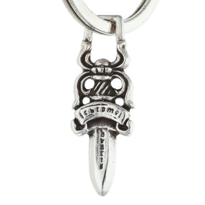 Chrome Hearts SML Dagger Silver Key Chain Wallet Size ONE SIZE