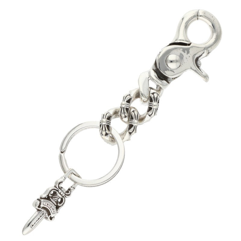 Chrome Hearts Short Extra Keychain Silver Wallet Size ONE SIZE